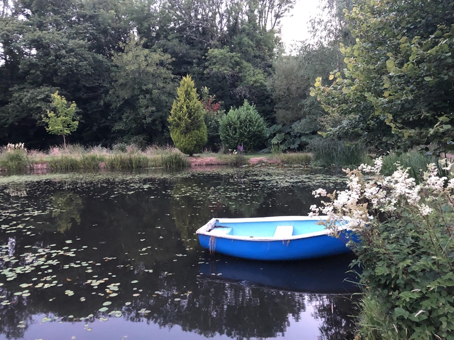 wildlife abounds in our garden, which covers 9 acres, we are members of the National Garden Scheme raising money for their deserving charities.Woodlan