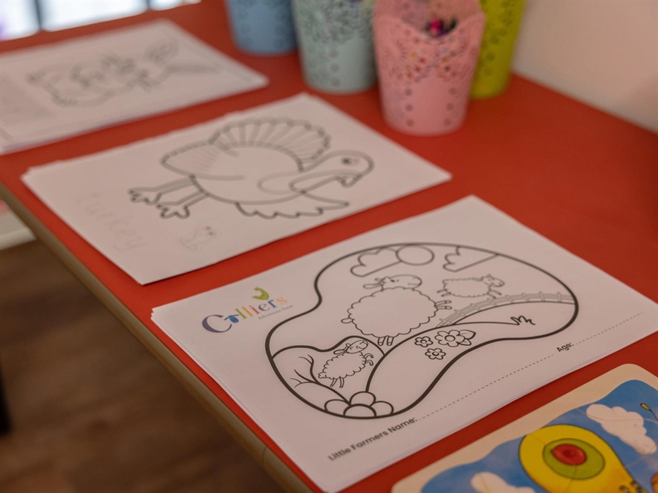 Colliers Adventure Farm Colouring Pages