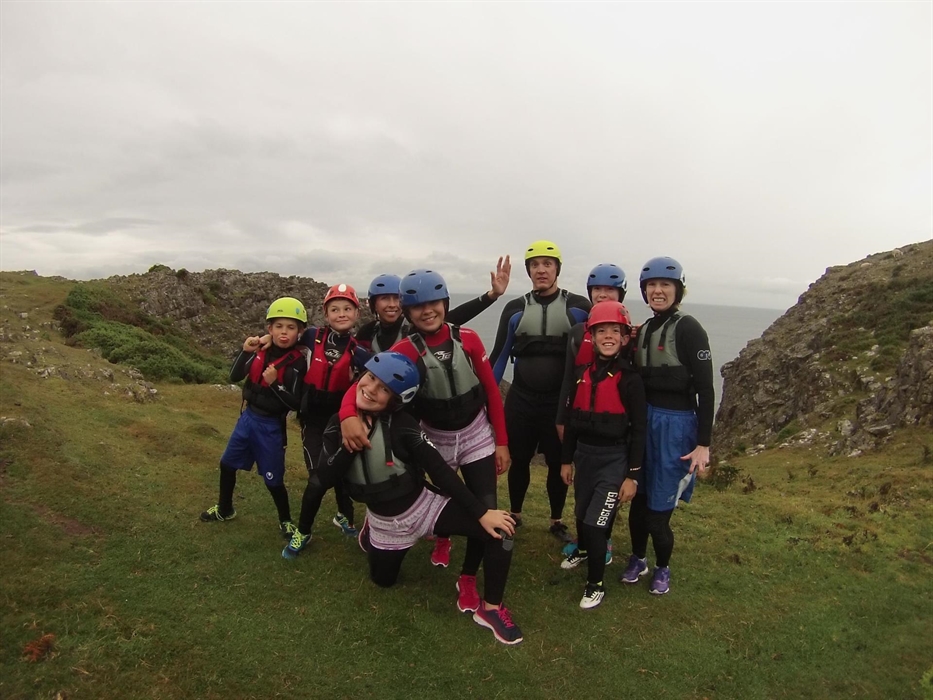 Family coasteering