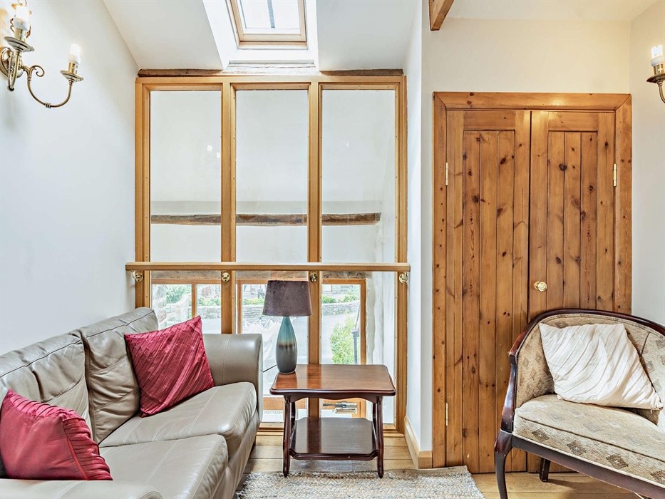 Upstairs hallway of B&B