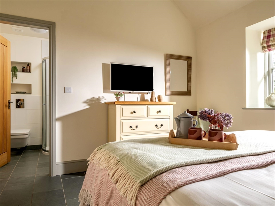 Wake up to breakfast in bed on your relaxing break.