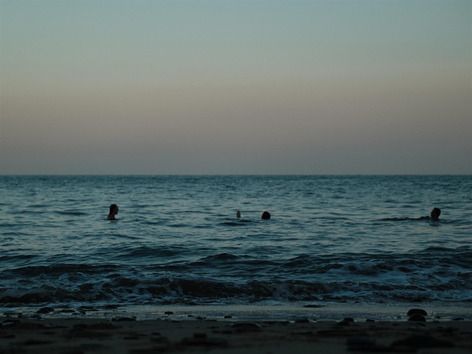 High tide dips are the best on a calm morning