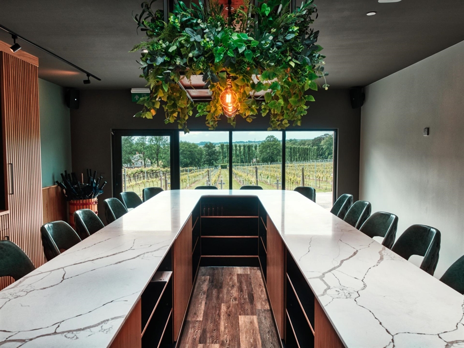 Wine Tasting Room Llanerch Vineyard