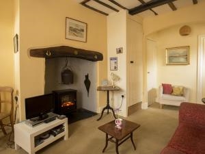 Sitting room at the Town Cottage, Llanidloes