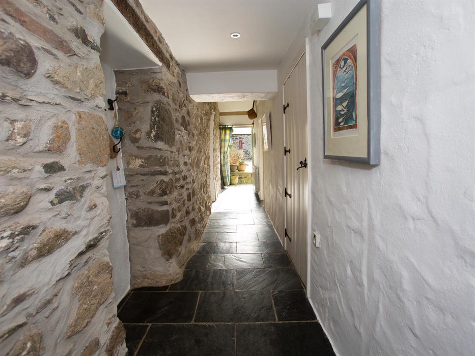 Boia passageway leading to courtyard garden