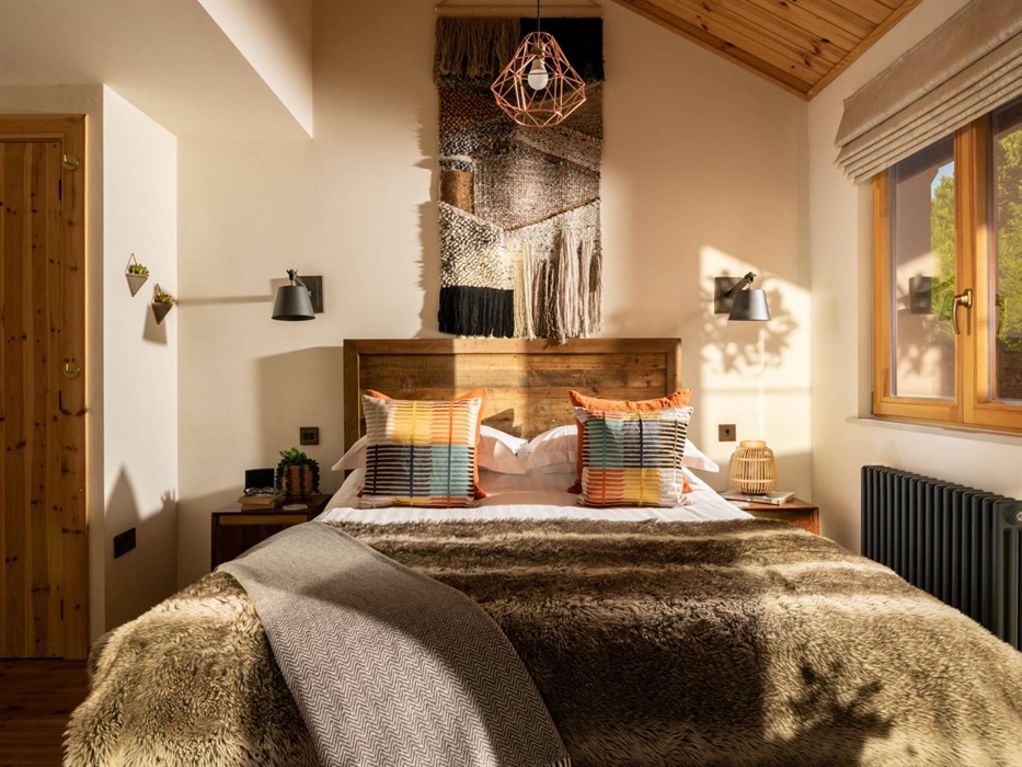 This cosy cabin is made even cosier with our award winning beds