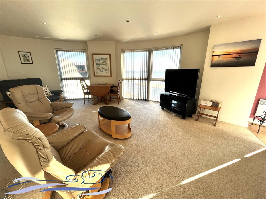 Living Room with Sea Views