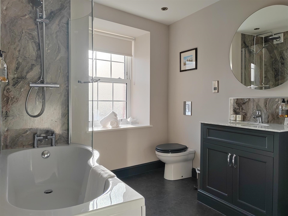 Our bathroom in our King room