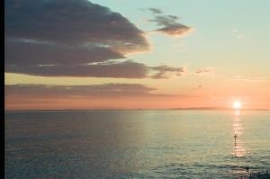 Evening from the balcony