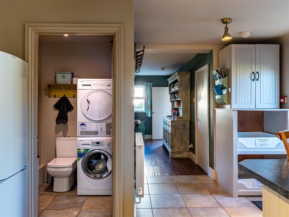 Downstairs utility room