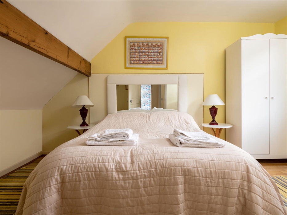 Double yellow Bedroom