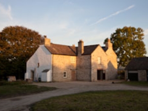 The Farmyard & the main entrance to Ty Fforest