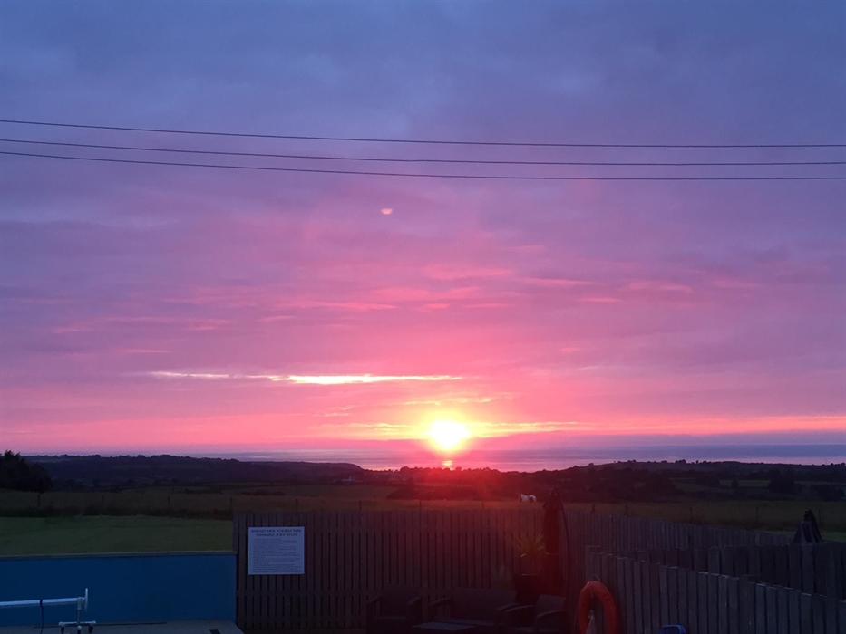 The sunsets from Bardsey View are spectacular