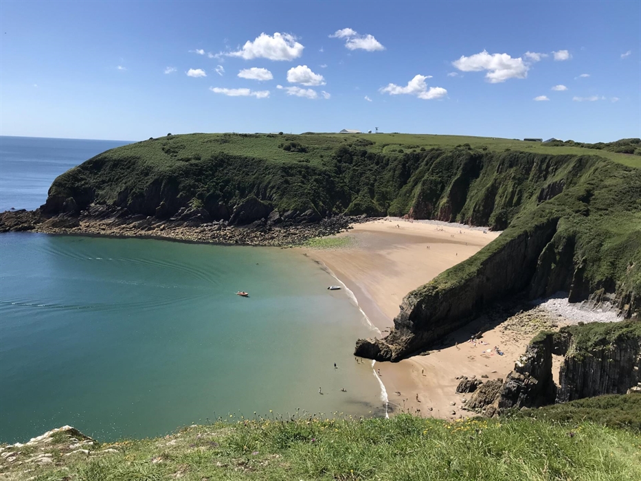 View of Church Doors and Skrinkle Haven