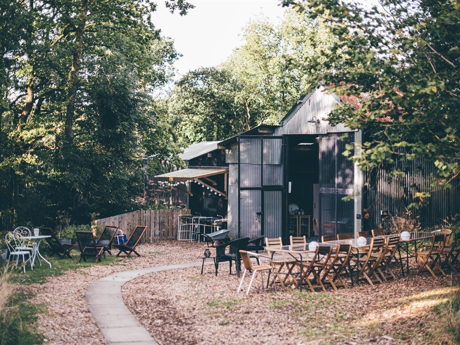 Outside the barn at Nantseren