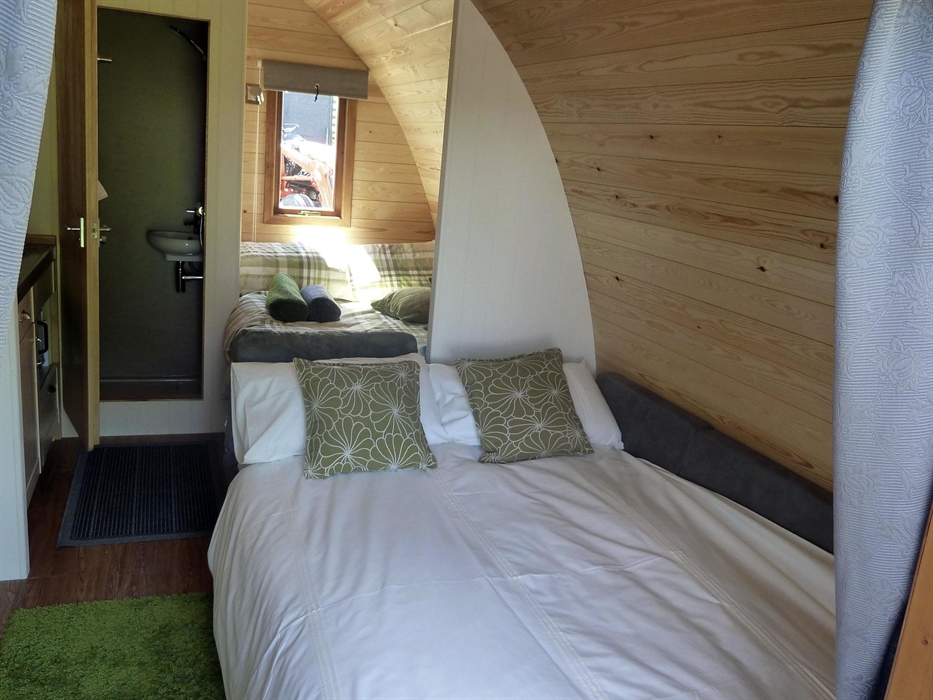 Pod with Sofa bed made up