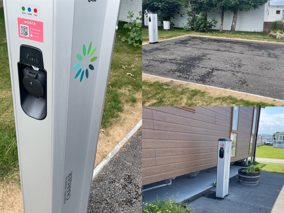 EV chargers on the Park