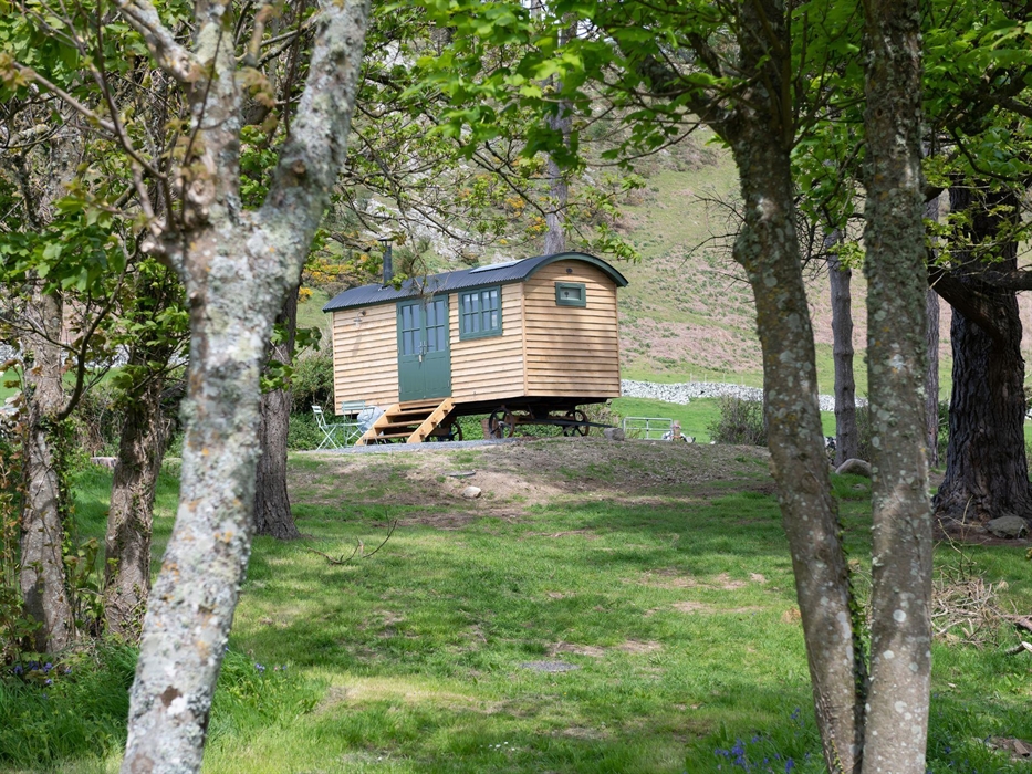 The Shepherd Hut setting
