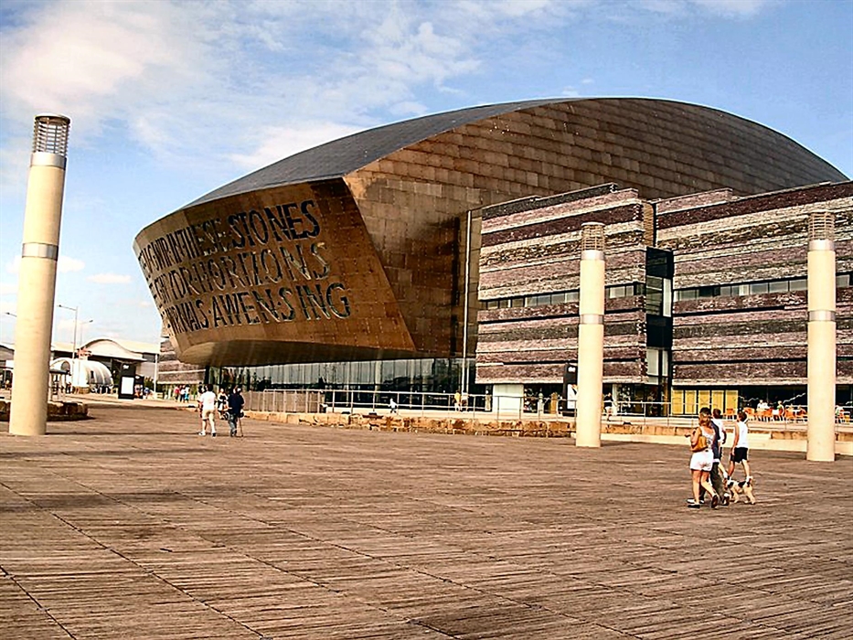 Wales Millennium Centre, Roald Dahl Plas, Cardiff Bay