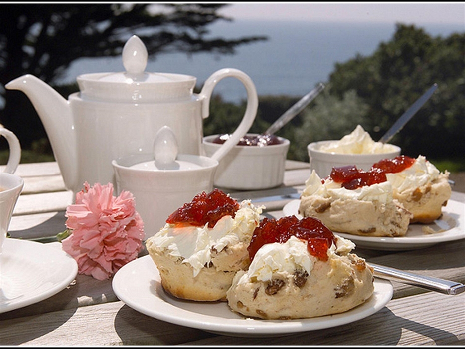 Miss Hilda's Classic Edwardian Cream Tea is served in the Drawing Room all year round or on the veranda during the summer months.