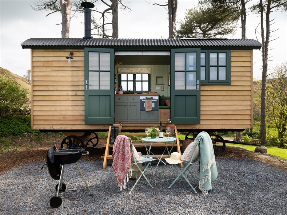 The Shepherd's Hut outside
