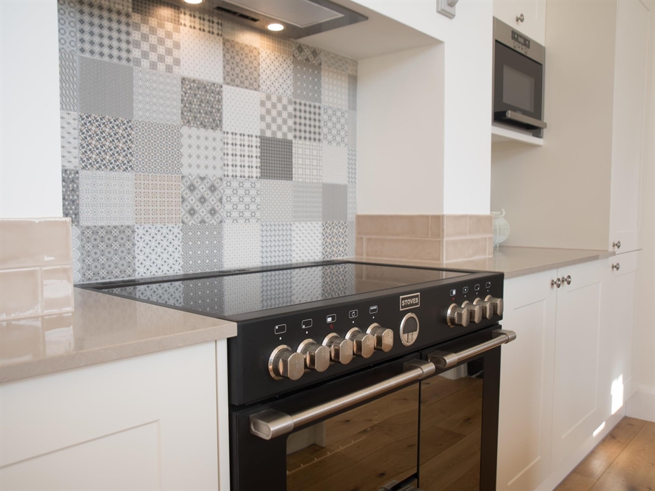 Your kitchen is fully appointed