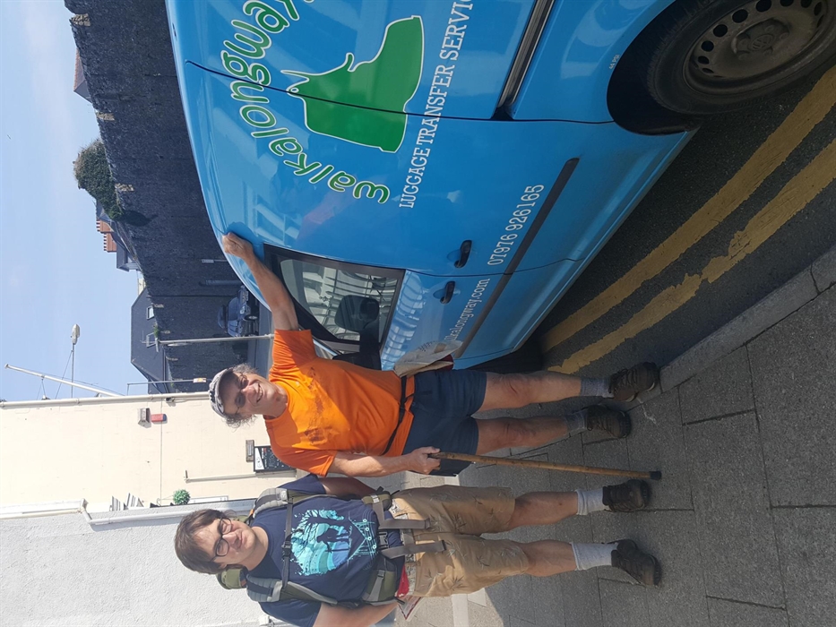 With your luggage being safely delivered, you can get the most out of your day's walking