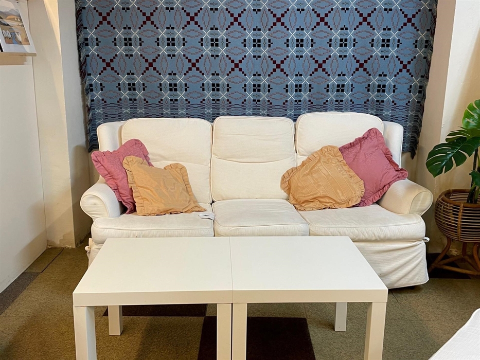 Comfy seating in Meirion Mill Cafe