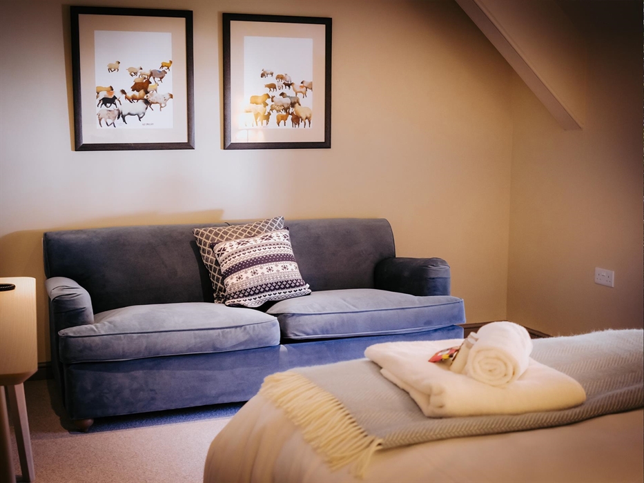 Family Room with Sofa