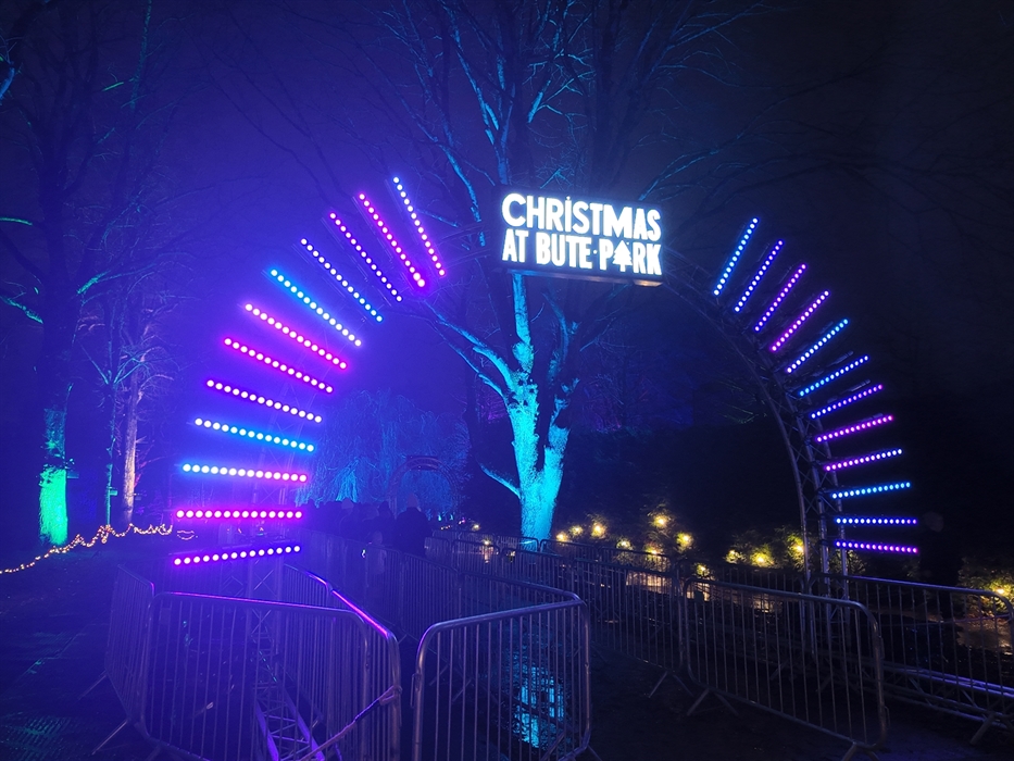 Bute Park at Christmas