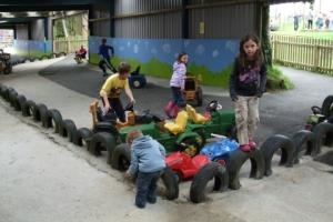 Road rage at Clerkenhill Adventure Farm