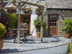 Patio outside Swallows Nest