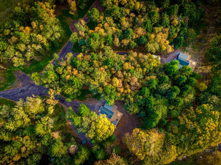 Tryfan and Moel Siabod from above