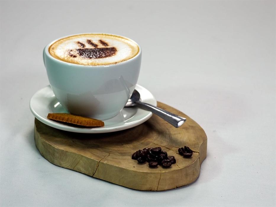 Enjoy a selection of coffee from the Orchid House Tea room including a Cappuccino.