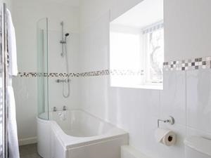 full size Bathroom and shower