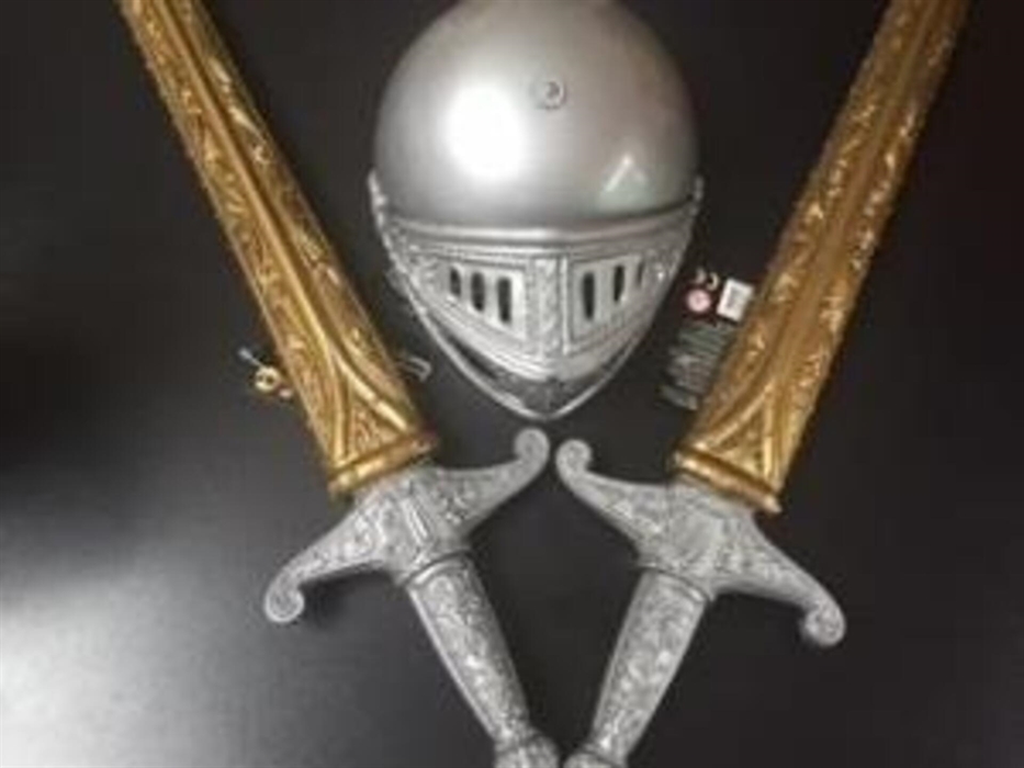 Relive your favourite King Arthur legend with swords and helmets available in the King Arthur's Labyrinth gift shop. Battle dragons or King Arthur's e