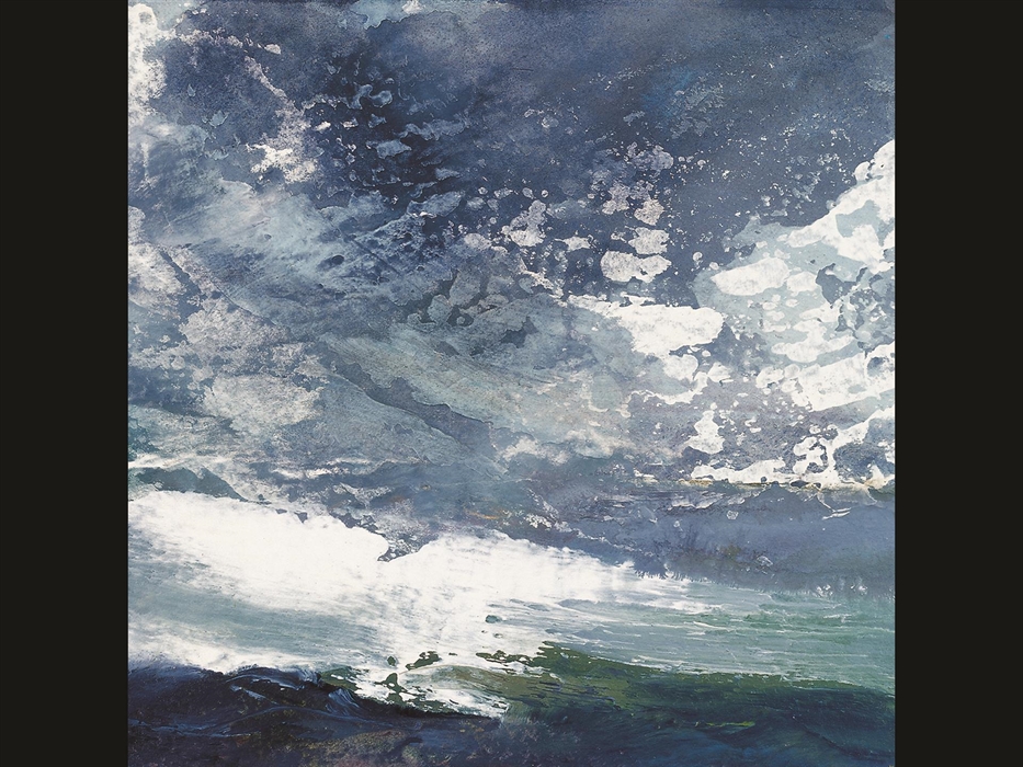 Gusting Cloud - litho reproduction print