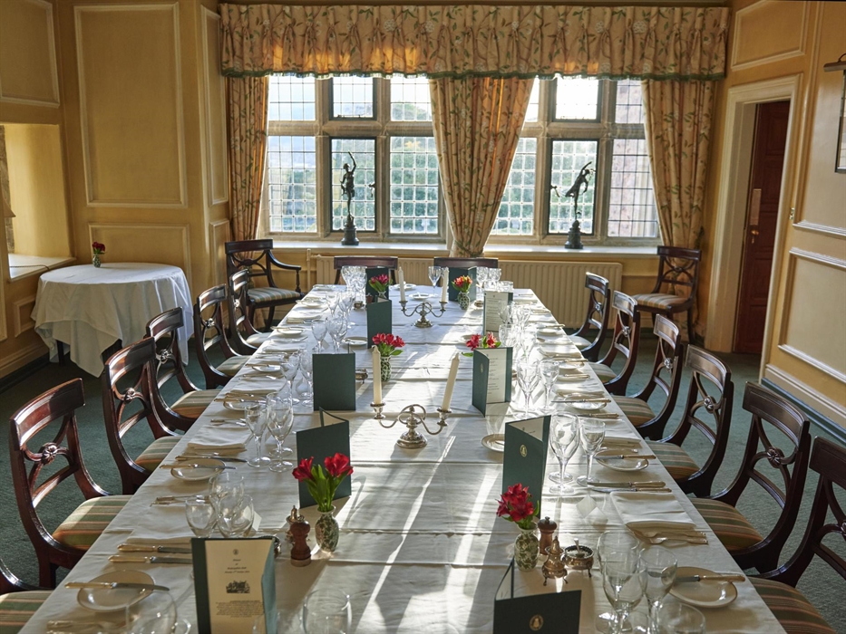 South Dining Room, overlooking gardens