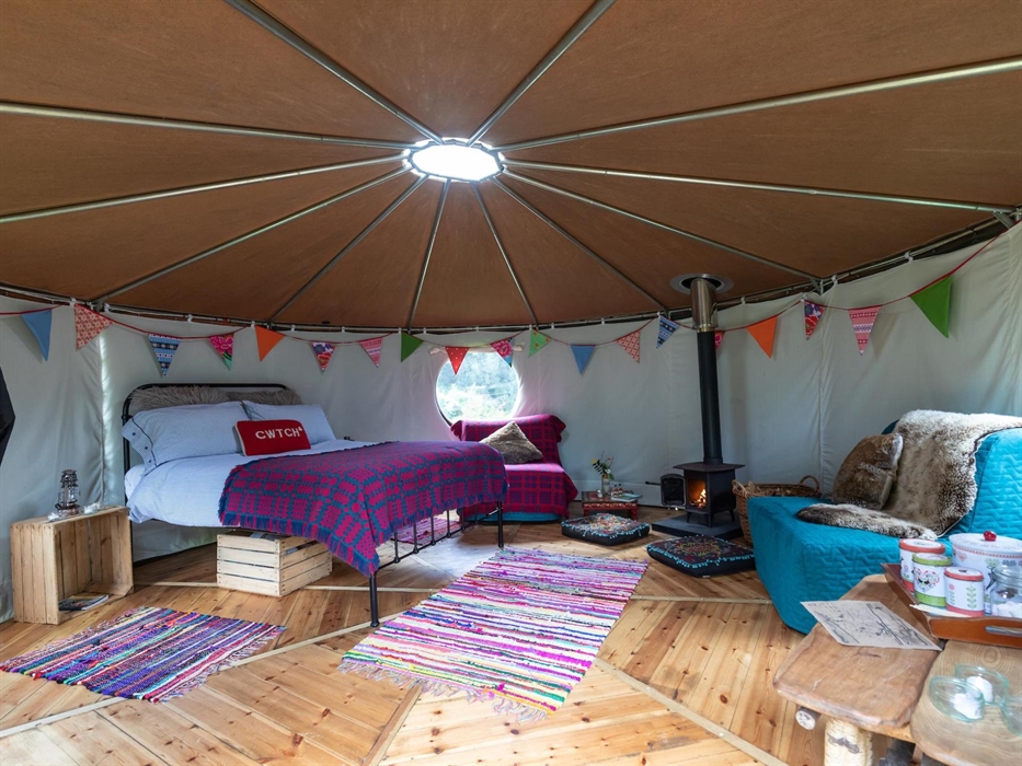 Yurt in Wales