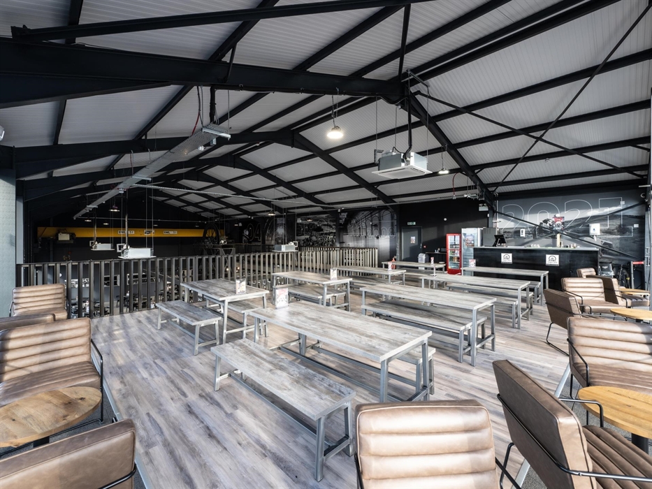 Cegin Glo at Zip World Tower Aberdare