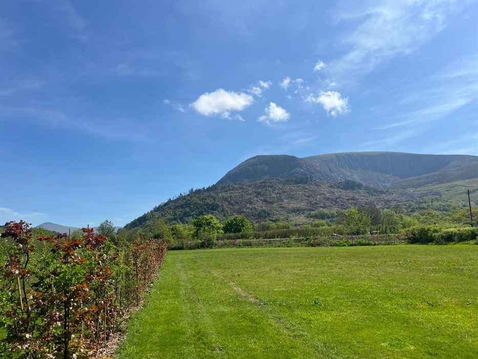 Spectacular views at Bryn Gloch