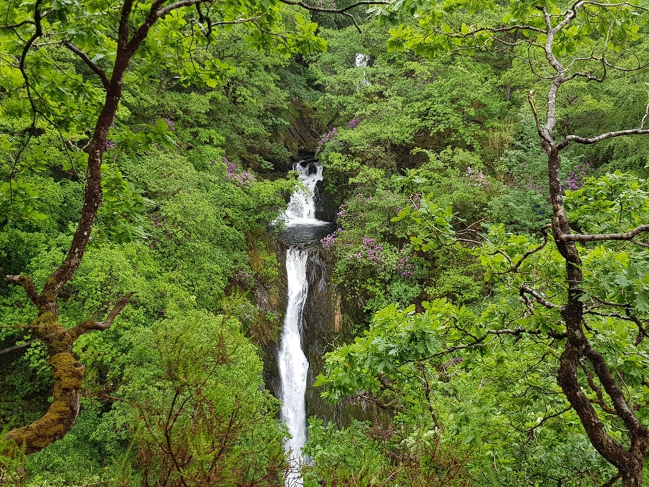 Waterfalls at Devils Bridge