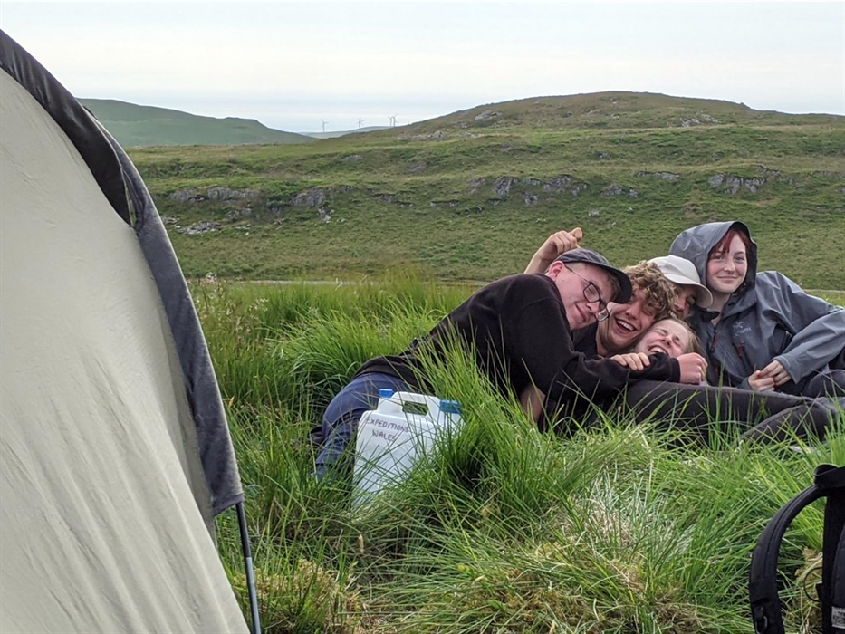 wild camping, adaptive outdoors, dofe gold, cambrian mountains, mid wales