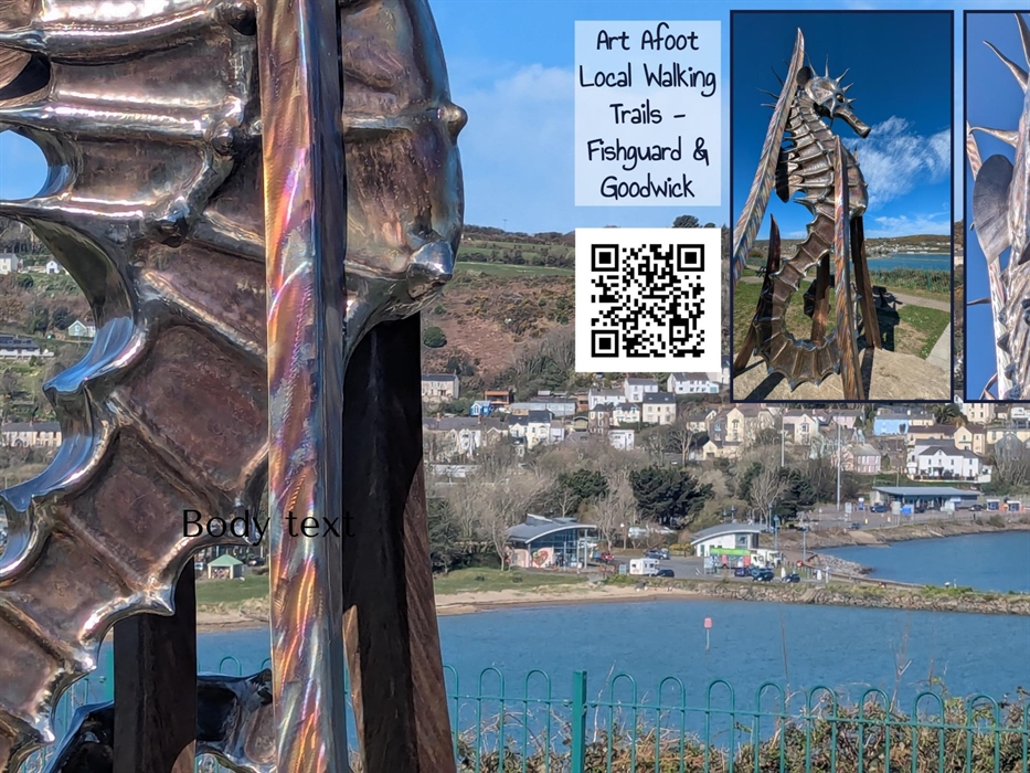 ART AFOOT is a new link to 3 local walks all within easy accessibility of the hotel. Use the hashtag link to the trails and what it is all about.