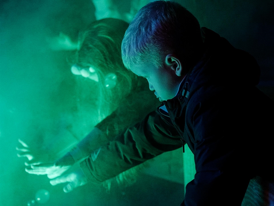 Walk the spooky Halloween Light Trail