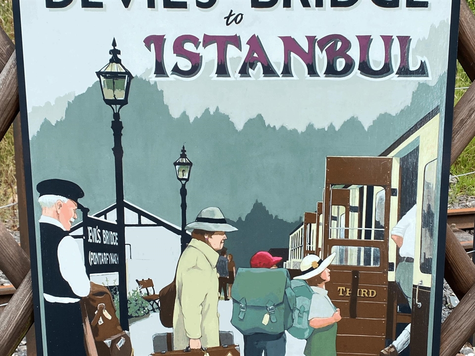 Devil's Bridge to Istanbul, tickets please!