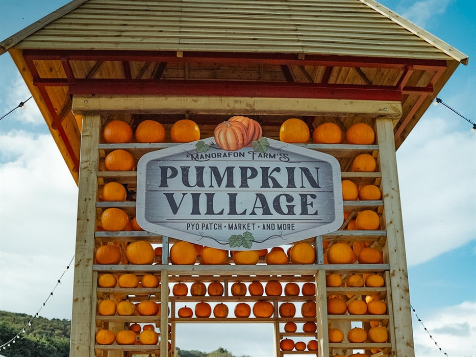 Explore the Pumpkin Village!