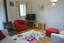 Part of the large open plan living area.
