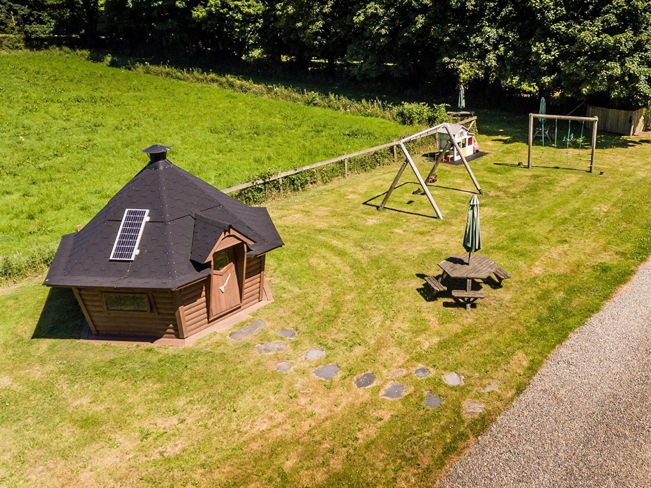 BBQ Cabin and Play Area