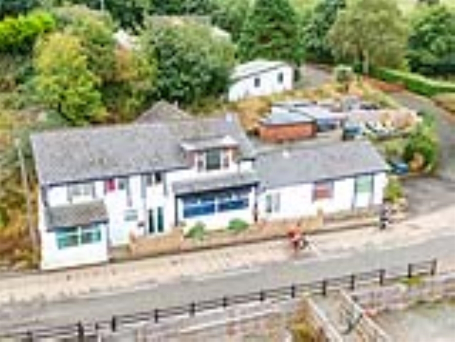 Welsh Row House Ariel View.